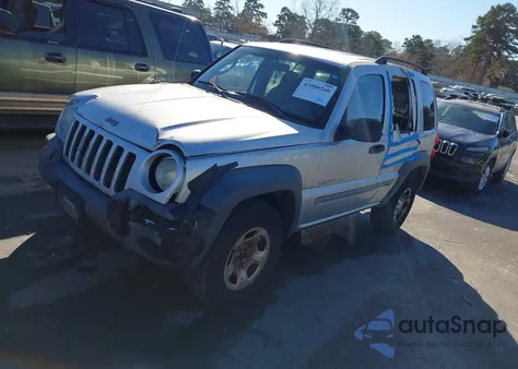 2003 Jeep Liberty Sport from USA, damaged, VIN 1J4GL48K13W527981